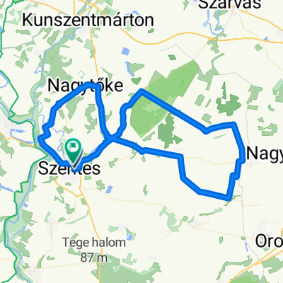Csongrád megye - Route 5