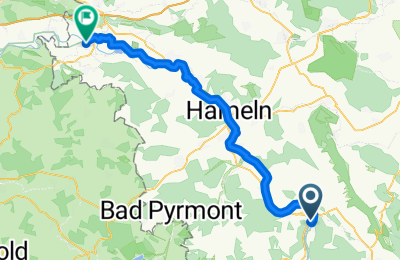 Route in der Bikemap App öffnen