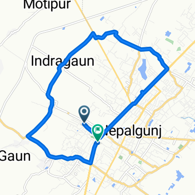 3J77+3J6, Nepalgunj to Ratna Rajmarg H12 (Nepalganj-Surkhet Road) 10, Nepalgunj