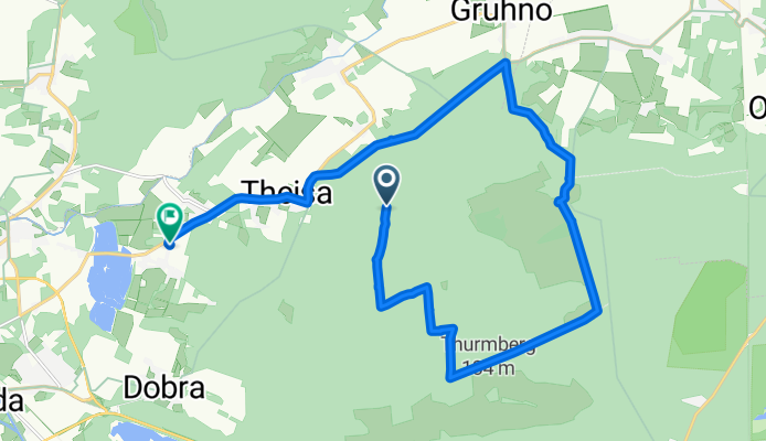 Unnamed Road, Bad Liebenwerda nach Schulstraße 34, Bad Liebenwerda