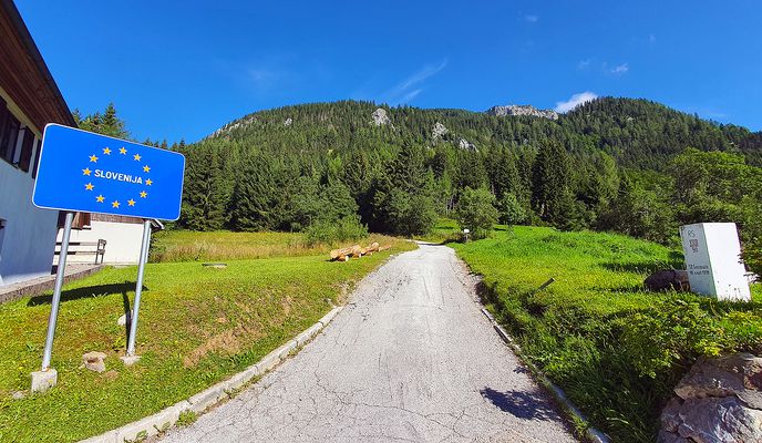 Photo 1 of the Bikemap route "Jezersko Roblekova planina (Roblekalm) MTB"