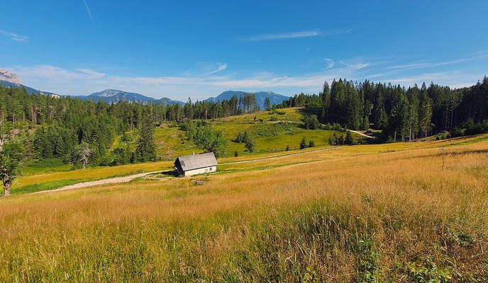 Photo 2 of the Bikemap route "Jezersko Roblekova planina (Roblekalm) MTB"