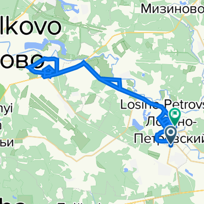 Recovered Route