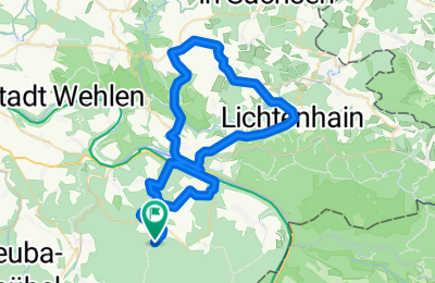 Route in der Bikemap App öffnen