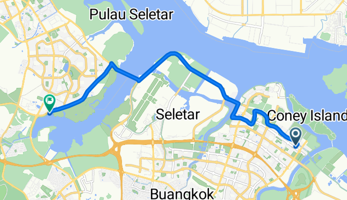 Punggol-Lower Seletar reservoir(sunrise)