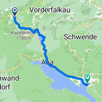 Feldbergstraße 1, Feldberg nach Kirchsteige 3, Schluchsee