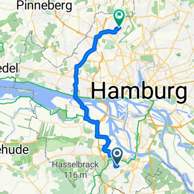 2011-05-09 Eißendorf - Niendorf (über Finkenwerder)