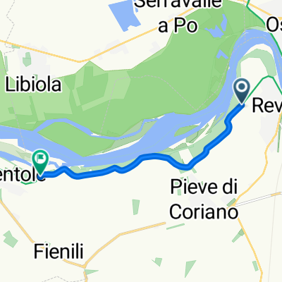 Route nach Via Breda 1, Quingentole