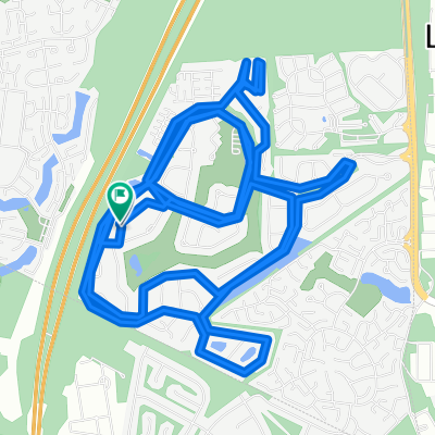 28 Greensprings Dr, Lakewood to 39 Greensprings Dr, Lakewood