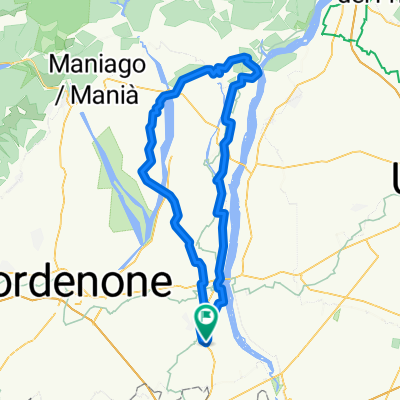 Valeriano-Strappi Castelnuovo-Sequals-Vivaro e rientro