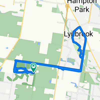 Sandhurst to Lynbrook and return