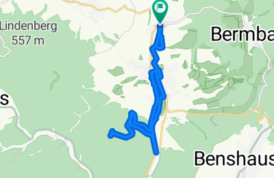 Route in der Bikemap App öffnen
