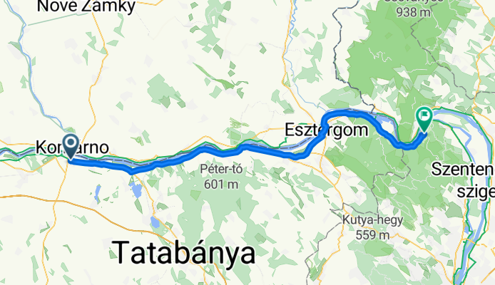 De Arany János utca 37, Komárom a Kilátó utca 6, Visegrád