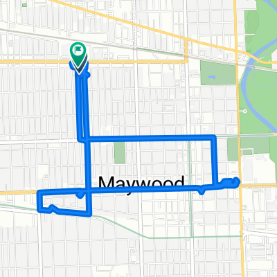 South 13th Avenue 126, Maywood to South 13th Avenue 110, Maywood