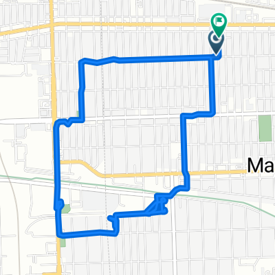 1311 Oak St, Maywood to 128 S 13th Ave, Maywood