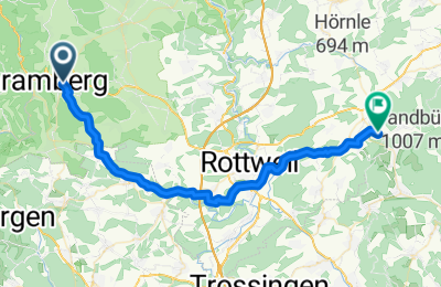 Route in der Bikemap App öffnen
