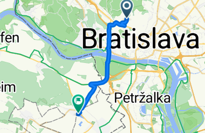 Route in der Bikemap App öffnen