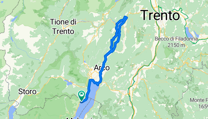 Trasa 2 - 2 jeziorka 82,5km