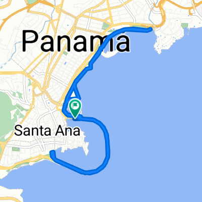 De Cinta Costera, Panamá a Cinta Costera, Panamá