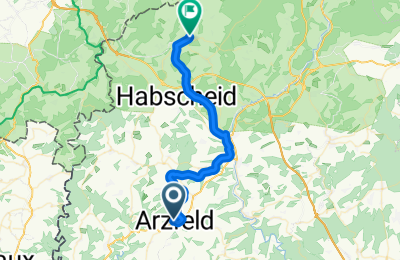 Route in der Bikemap App öffnen
