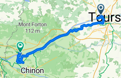 Route in der Bikemap App öffnen