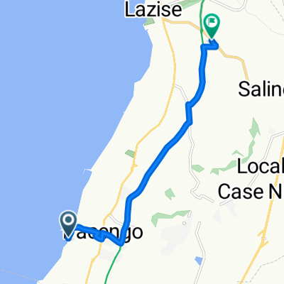 Località Orba, Lazise nach Via Alberto Della Scala 55–67, Lazise