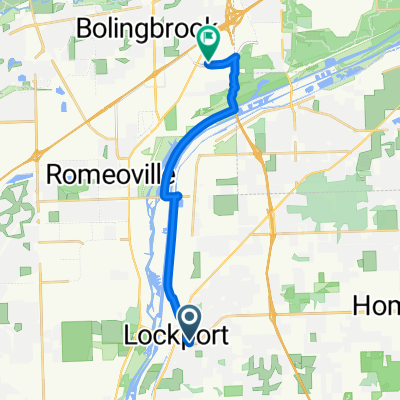 506 E Ninth St, Lockport to 2500 Internationale Pkwy, Woodridge