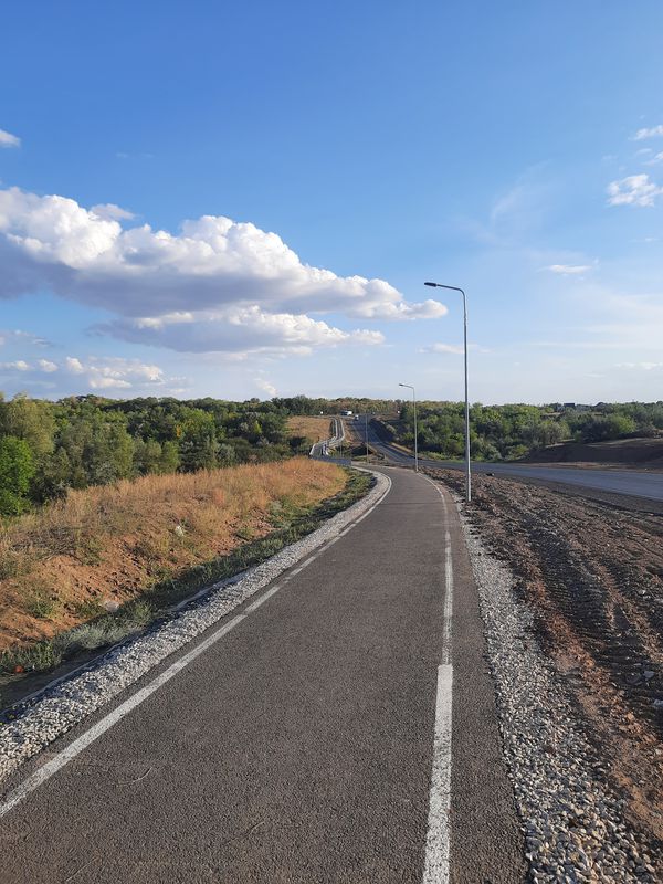 От улица Вольская 102, Саратов до Unnamed Road Парк покорителей космоса!