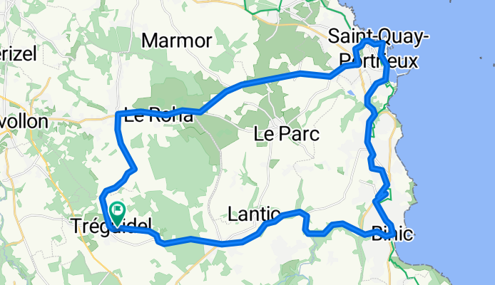 De 19 Rue Hatée, Tréguidel à 21 Rue Hatée, Tréguidel