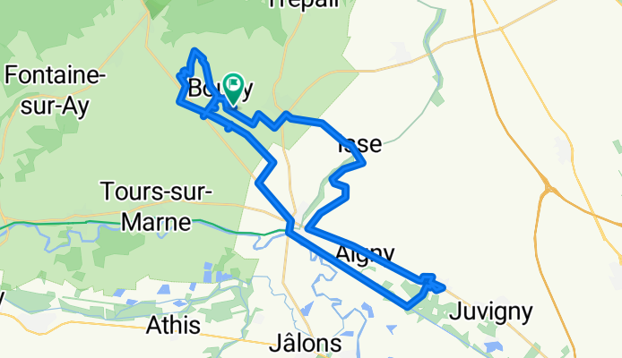 De 39 Rue du Moulin, Bouzy à 36–38 Rue du Moulin, Bouzy