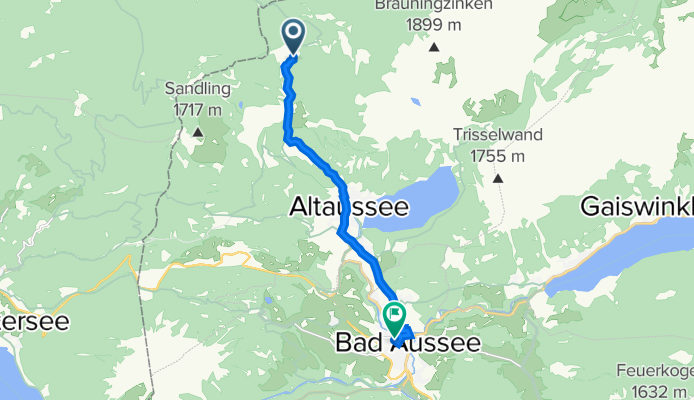 blaaalm nach Marktleite 184, Bad Aussee