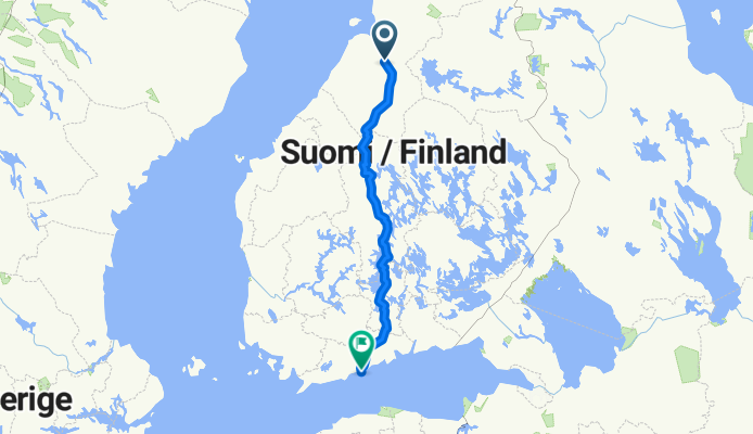 Ouluntie 3129, Siikalatva to Ehrenströmintie 3a, Helsinki