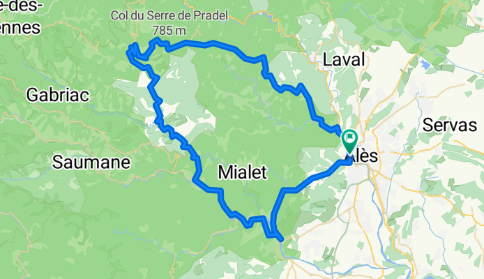 Ales Cevennes 90 km