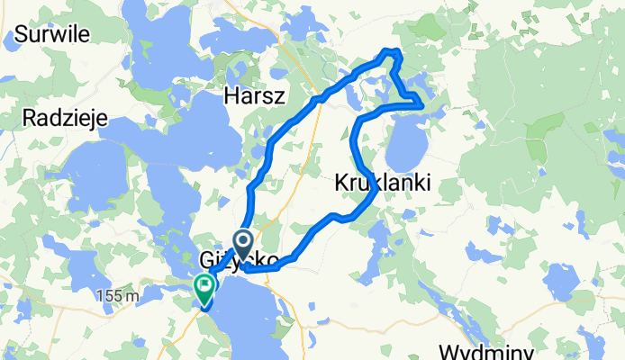 90% asfalt 10% las, może być