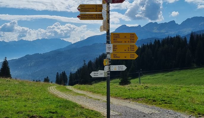 Foto 1 de la ruta de Bikemap "Unterwasser - Alt St. Johann - Gräpelensee - Gamplüt - Wildhaus - Unterwasser"