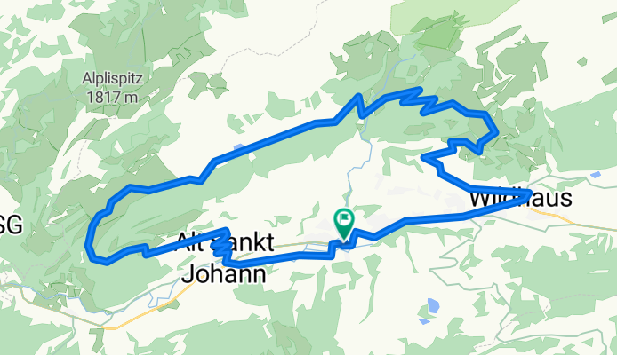 Unterwasser - Alt St. Johann - Gräpelensee - Gamplüt - Wildhaus - Unterwasser