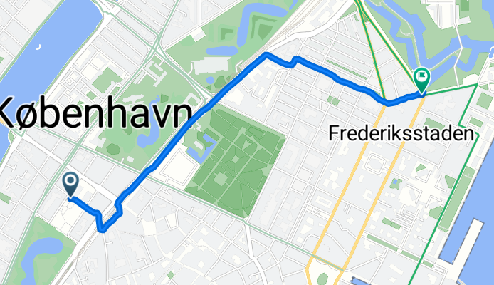 Vendersgade, Kopenhagen nach Esplanaden, Kopenhagen