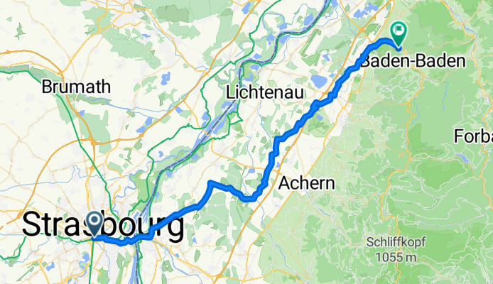 Strasbourg zurück