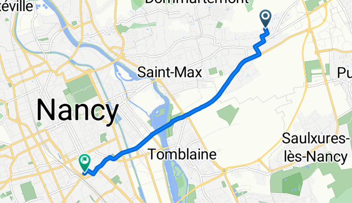 De 6 Rue Roger Bérin, Essey-lès-Nancy à 30 Avenue du Général Leclerc, Nancy
