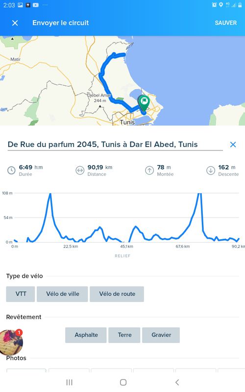 de l'aouina à kalat andalus