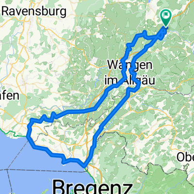 Waltershofen-Lindau-Kresbronn-Achberg-Wangen-Waltershofen