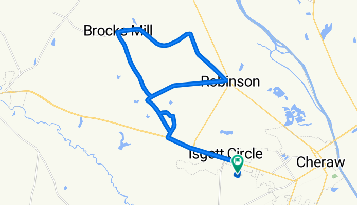 346 Calvary Ln, Cheraw to 346 Calvary Ln, Cheraw