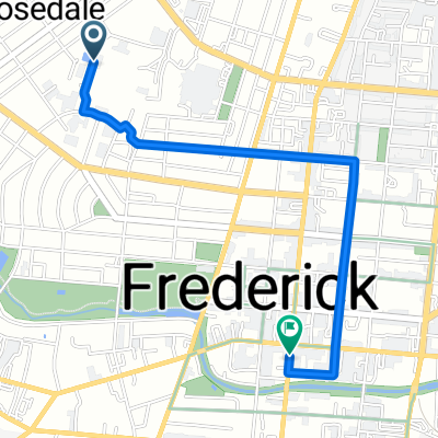 541 Hodson Dr, Frederick to 14 S Market St, Frederick