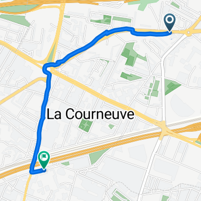 De Avenue Henri Barbusse 96, La Courneuve à La Courneuve - Aubervilliers