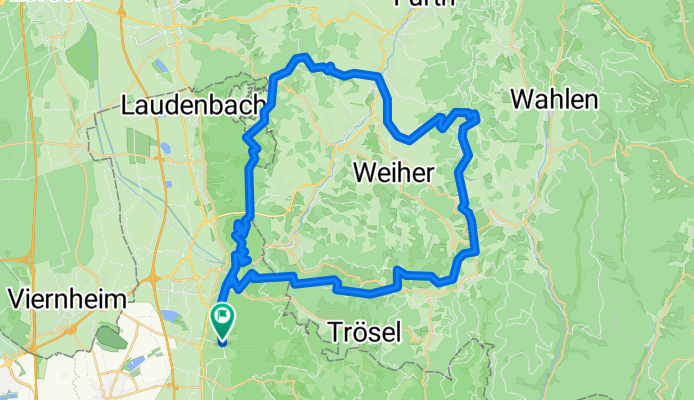 Weinheim - Tromm - Juhöhe