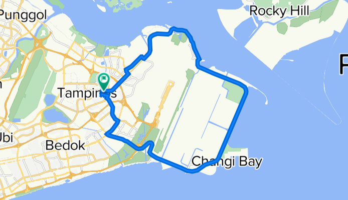 Tampines To Changi Coastal