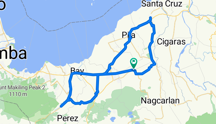 Calauan - Nagcarlan Road to Calauan - Nagcarlan Road