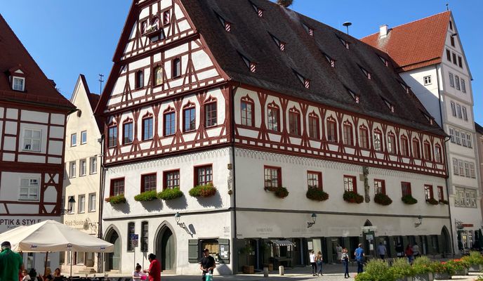 Photo 1 de l’itinéraire Bikemap « Hauptstraße 98, Buchdorf nach Breitengwand 4, Nördlingen »