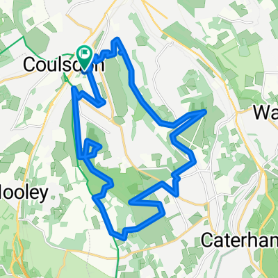 Circular MTB SE of Coulsdon