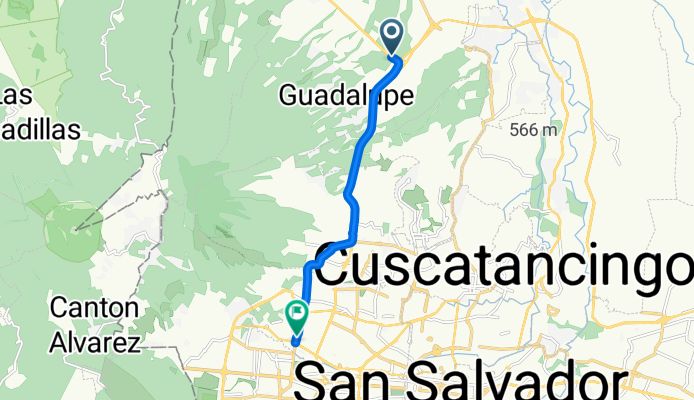 Ruta desde CA-1A
